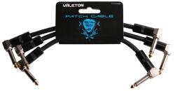 Valeton VPC-3 patch kábel, 15 cm - 3 db