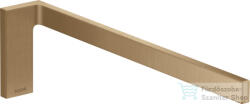 Hansgrohe AXOR UNIVERSAL RECTANGULAR 38 cm-es fix törölközőtartó, szálcsiszolt bronz 42626140 (42626140)