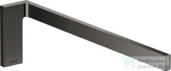 Hansgrohe AXOR UNIVERSAL RECTANGULAR 38 cm-es fix törölközőtartó, polírozott fekete króm 42626330 (42626330)