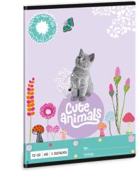 Ars Una Füzet A/5 sima ARS UNA 32lap Cuki állatok Kitten 20-32