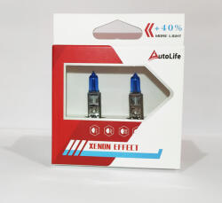 Autolife +40% 2 DB-os H1 Fehér izzó - 55W 12V (28010_alf)