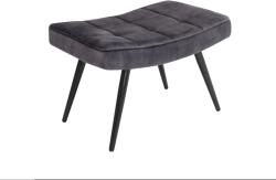 Invicta SCANDINAVIA szürke bársony lábtartó 40cm