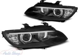  BMW 3-as széria E92, E93 XENON Első Fényszórópár, Nappali menetfény (DRL) Angel Eyes Kanyarkövető nélküli kivitel Évj. : 2006 - 2010