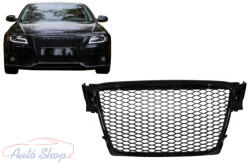 AUDI A4 B8 2007-2012 lakkozott fekete RS stílusú hűtőrács