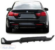 BMW F32/F33/F36 M4 Style Hátsó M-es Lökhárító Toldat, Diffúzor
