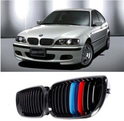 Bmw E46 4- Ajtós Hütőrács Vese Lakk Fekete M- Es 2002-2005