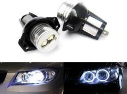  BMW ANGEL EYES LED VILLÁGITÁS E90, E91 HIGH POWER 2 X 20W -OS JÉG FEHÉR IZZÓ Gyári Angel Eyes lámpába való izzók 40W