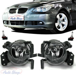  BMW E60 Limuzin, Touring M Ködlámpa szett E60, E61, 90, E91, E92, E93 M-Packet ködlámpák Lámpa alkatrész
