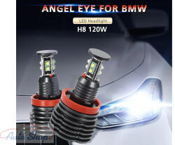  Bmw Angel Eyes Led Villágitás H8 E82, E90 M3, E92, E93, E70, E89, X1, E84, X5 E70, X6 E71 , X5m, X6m, Z4-e89 120w