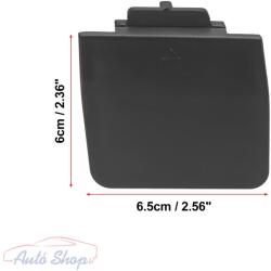  BMW E60 M-Packet M-Tech M-es HÁTSÓ LÖKHÁRÍTÓ VONÓSZEM TAKARÓ 51127897217