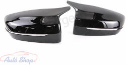  BMW G30 , G31 , G38 , G11 , G20 , G12 , G22 , G23 , G26 M style visszapillantó tükör borítás, fényes fekete