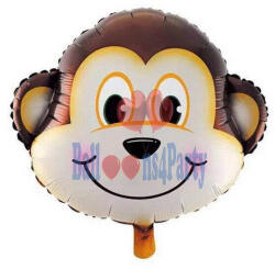 Balloons4party Balon folie cap de Maimuta 45cm - articole-petreceri - 22,99 RON