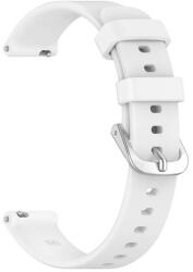 gigapack Pótszíj (egyedi méret, szilikon) FEHÉR Garmin Lily 2 (GP-158392)