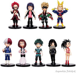 Zhongkaihua 9 db-os My Hero Academia - Hősakadémia figura szett