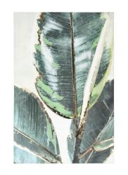 Bizzotto Tablou canvas in ulei Leaf 80x3.5x120 cm (0242833)