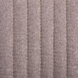 vidaXL Scaune de bucătărie, 4 buc. , gri taupe, material textil (277112)