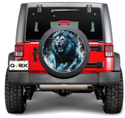 AVEX Sticker Auto "Roata de Rezerva" rezistenta la intemperii si raze UV, diametru 55 cm, Cod: AVX-RR10
