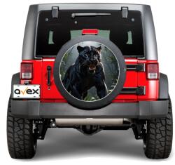 AVEX Sticker Auto "Roata de Rezerva" rezistenta la intemperii si raze UV, diametru 55 cm, Cod: AVX-RR11