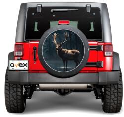 AVEX Sticker Auto "Roata de Rezerva" rezistenta la intemperii si raze UV, diametru 55 cm, Cod: AVX-RR08