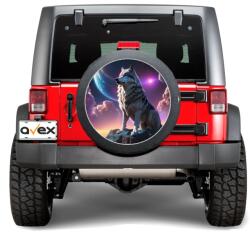 AVEX Sticker Auto "Roata de Rezerva" rezistenta la intemperii si raze UV, diametru 55 cm, Cod: AVX-RR02