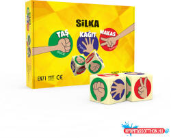  Radír, kő-papír-olló, 12 db/display, Silka (55882)