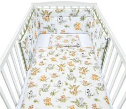 NEW BABY 3-részes ágyneműhuzat New Baby 100/135 cm Jungle - babamarket