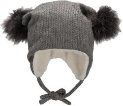 Sterntaler Детска зимна шапка с помпони Sterntaler - 55 cm, 4-6 г, сива (4412241-574) - ozone