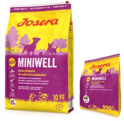 Josera Miniwell 10kg felnőtt kistestű kutyáknak + 900g INGYENES