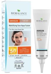BIOBALANCE Crema solara, matifianta, ten acneic si gras, Medium, SPF 50+, 40ml
