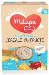 Milupa Cereale cu Fructe Buna Dimineata, +12 luni, 250g, Milupa - springfarma