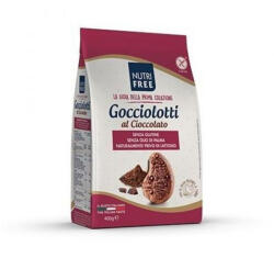 NUTRIFREE Gocciolotti Biscuiti cu ciocolata, 400g