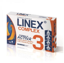 LINEX Complex, 14 capsule vegetale, Sandoz