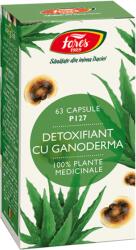 Fares Detoxifiant cu ganoderma, 63 caps, FARES