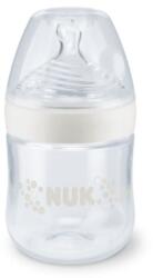 Nuk Nature Sense Biberon din sticla, Alb, 120ml