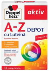 Doppelherz A-Z Depot cu Luteina Aktiv, 30 comprimate, Doppelherz