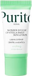 PURITO Crema de fata Wonder Releaf Centella Daily Sun Lotion Mini SPF 50+ PA++++, 15 ml, Purito