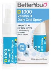 BetterYou Spray oral cu vitamina D, 1000UI, 15ml, BetterYou