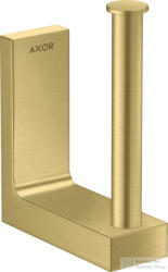 Hansgrohe AXOR UNIVERSAL RECTANGULAR pót wc papír tartó, Szálcsiszolt sárgaréz hatású 42654950 (42654950)