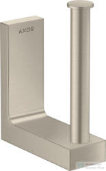 Hansgrohe AXOR UNIVERSAL RECTANGULAR pót wc papír tartó, szálcsiszolt nikkel 42654820 (42654820)