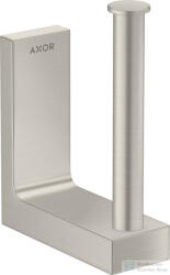 Hansgrohe AXOR UNIVERSAL RECTANGULAR pót wc papír tartó, rozsdamentes acél hatású 42654800 (42654800)