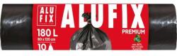 Alufix Saci menajeri 180 L 80 x 120 cm LDPE negri 10 buc/rola (ALUMS180UN)