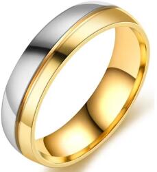  HO-32467 Férfi Gyűrű - Arany/Ezüst/57mm