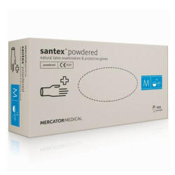 Mercator Medical SANTEX eldobható gumikesztyű texturált (RD11257004_1573)