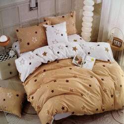 idealisotthon Star 7 részes kétoldalas ágyneműhuzat - agyagszín-fehér (IO-SY-BL-AB-107-DS-CLWH)