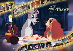 Trefl - Puzzle Premium Plus: Lady and the Tramp - 1 000 piese