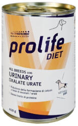 Prolife Dieta veterinara umeda prolife urinary oxalate urate pentru caini de toate taliile cv 400g