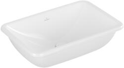 Villeroy & Boch Loop & Friends mosdótál 60.5x41 cm négyszögletes süllyesztett fehér fényes 4A6500R1 (4A6500R1)