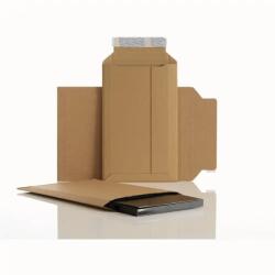  Plic din carton, B4, maro, sistem dublu de blocare, 100 bucati/cutie (KF70802)