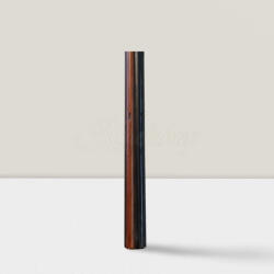 Keretshop 1, 4 cm szuvas rozsdabarna fekete csíkkal 30*35 cm (KS860321)