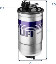 UFI filtru combustibil UFI 24.391. 00 (24.391.00) - automobilus
